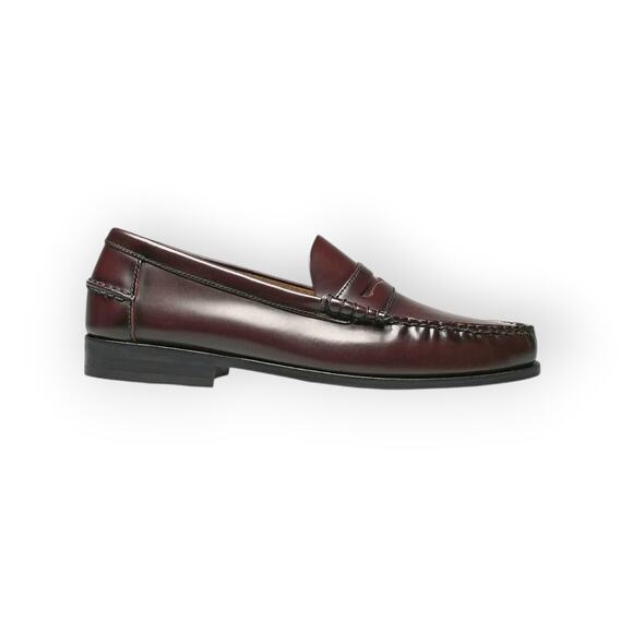 Florsheim Men 10B Berkley Moc Toe Penny Loafer Burgundy Narrow Brown NEW 17058 main image 6